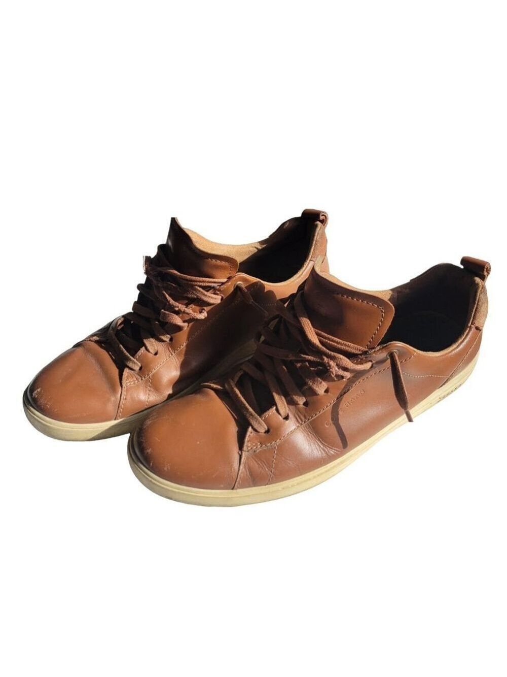 Men's Cole Haan Brown Leather Sneakers